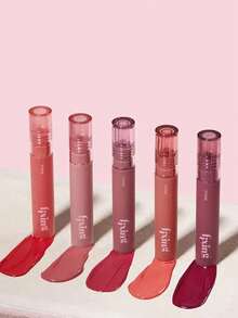 ETUDE 4g/0.14oz Matte Lip Gloss 06 Soft Walnut, Lightweight Non-Drying Formula, Velvety Mousse-Like Texture, Long-Lasting Color, Matte Sophisticated Look, Blurring Lip Makeup, Lip Gloss Effect, Korean Makeup - 06 Soft Walnut - View 6