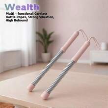 1 Paar kabellose Kampfseile für Fitness, große Seile zum Werfen für explosives Krafttraining, effiziente Fettverbrennung Simulation, Seilkörperempfindung, Ausdauertraining, große Kampfseile für Kampfsport