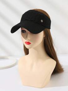 1Pc Unisex Sports Sun Shade Adjustable Visor Cap