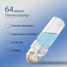 Con lăn kim siêu nhỏ bằng titan, 20/64 kim siêu nhỏ, dụng cụ thoa tinh chất thân thiện với da, dụng cụ làm đẹp chăm sóc da bằng kim siêu nhỏ, thiết bị làm đẹp da mặt tại nhà, Minoxidil, con lăn, kim siêu nhỏ, làm đẹp, sản phẩm chăm sóc da, spa, tự chăm sóc, dụng cụ chăm sóc da, chăm sóc da mặt, dụng cụ dành cho chuyên viên thẩm mỹ, massage, dụng cụ massage mặt, con lăn massage mặt - Trong sáng - Xem 9