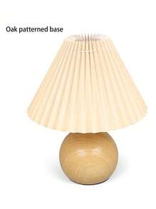 1 قطعة مصباح طاولة مطوي، مصباح سرير حديث مع ظل مصباح قهوة، إضاءة LED دافئة، مناسب لغرفة النوم والصالة ومكتب المنزل، ديكور الغرفة، ديكور المنزل