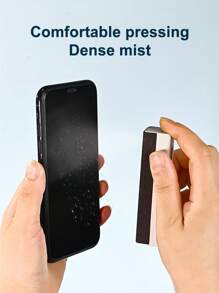 Scratch-Free Screen Cleaning Solution 15ml Cleaner Spray Bottle With Microfiber Cloth Streak-Free For All Phones, Laptop And Tablet Screens,Portable Screen Cleaner Kit,Display Cleaner For Car Display, Smartphone And Tablets, Portable Screen Cleaner Kit