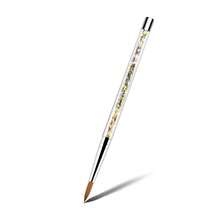 Acrylic Nail Brush With Glitter Handle, High Quality Kolinsky Sable Nail Art, Nail Art Brush - Nail Art Supplies