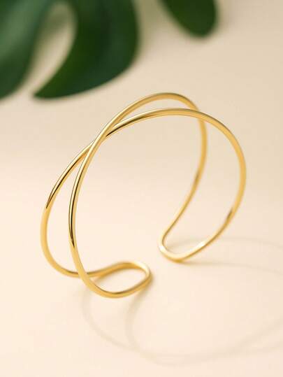 Bracelete Novo Estilo Fashionable Camada Dupla Ajustável Arame Braço Bracelete Para Mulheres , Praia & Férias Presente