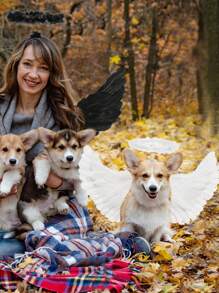 3Pcs Angel Wings Costume Accessories-Feather Wings With Halo Headband Set For Adults,Lightweight Adjustable Fairy Wings