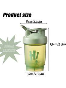 Shaker Cup For Protein Powder And Smoothies, Sports Water Bottle For Running And Fitness/Protein Shaker Bottle 350ml With Mixing Ball Meal Replacement Shaker CupsLeakproof Flip On Lid Dishwasher Gym Bottles For Men & Women  Making It Perfect For Protein Shakes, Smoothies - Multicolor - View 14