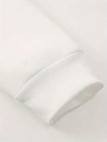 [Fleece-Lined Hooded Sweatshirt] Oversized Men's Fleece-Lined Hooded Sweatshirt |   ORIGINALS Letter Print,  Pocket, Adjustable Drawstring Hood, Relaxed Fit, Quality Stitching, Unisex Style, Everyday Comfort For Fall Winter Warmth-White And Navy Off-The-Shoulder Cropped Top