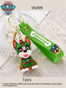 1 pieza Llavero con campana de Paw Patrol, colgante de mochila de goma suave para parejas, decoración colgante de mochila linda, recuerdo de fiesta, mejor regalo de vacaciones para amigos, decoración de fiesta, decoración de fiesta perfecta, decoración del hogar, regalo de cumpleaños ideal para amigos, recuerdo de mujer, estética linda, regalo del Día de San Valentín, decoración, decoración del hogar, regalo del Día de San Valentín - Multicolor - Ver 8