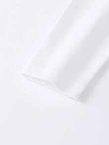 Annil Kinderkleidung: Mädchen, Mädchen, Jungen, Jungen, Erwachsene, Teenager, Mittelhals Langarm Strickpullover, einfaches bedrucktes T-Shirt, elastische anliegende Unterziehwäsche, Herbst