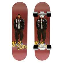 Deskorolka dla początkujących nastolatków i dorosłych, deskorolka z podwójnym kołem i czterema kołami, dostawa losowego wzoru - Wielokolorowe - Zobacz 1