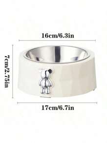 Small Pet Feeders - Green Inner Bowl - View 6