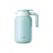 PHILIPS AWP2622 多功能保温杯，一键翻盖，316不锈钢内胆，保温保冷，便携实用，适用于办公室、旅行、户外活动，蓝色 - 藍色 - 查看 2
