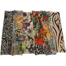 6 Pcs Tattoo Compression Sleeve, Arm Sleeves Covers, Temporary Tattoo & Sunscreen Sleeves