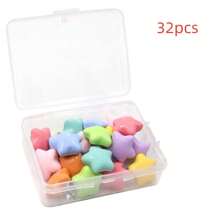 16pcs/32pcs Vibrant Multicolor Star-Shaped Push Pins - Decorative Thumb Tacks For Cork Boards, Photo Walls, And Bulletin Boards - Ideal For Office, School, And Home Decor, Organization, And DIY Projects - Multicolor - View 7