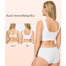 Zip Front Bra For Women Wireless Full Coverage Comfort Everyday Post Surgery Compression Bras Adjustable Straps