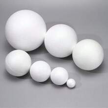 Bóng xốp polystyrene trắng, thích hợp cho nghệ thuật, thủ công, trang trí nhà cửa, trường học, tiệc tùng, trang trí bánh kem bằng xốp, trò chơi hành tinh, sản xuất sân khấu, vẽ tranh DIY, trang trí đám cưới, Giáng sinh, Halloween, Năm mới, Sinh nhật, trang trí nhà cửa, bóng xốp mịn thủ công, đồ chơi luyện tay, bóng bền, lớp học ngày lễ, tiệc lễ hội, nhiều kích cỡ. - Nhiều màu - Xem 3