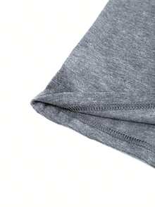 Short Sleeve V Neck Christian T-Shirt, Pray & Cross Print Casual Top For Summer & Spring, Women's Clothing - Black - View 9