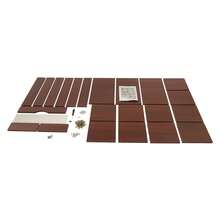 YUNRUX Shoe Cabinets - Chocolate Brown - View 7