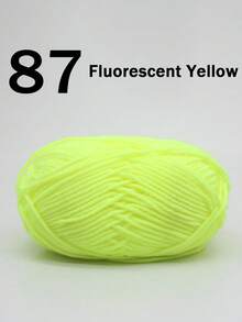 1/2pcs 5-Ply Mixed Milky Acrylic Yarn, 50g/Pc, 100% Acrylic Soft Yarn, Medium Coarse Milk Yarn - Perfect For Hand Knitting, Hand Weaving, DIY Crafts, Knitting, And Crochet, Soft & Versatile, Used For DIY Crocheting And Knitting Bags