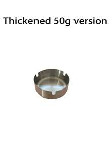 Thickened Anti-Fall Metal Stainless Steel Ashtray, Ins High-Grade Gift Ashtray. Minor Scratches Due To Craftsmanship Do Not Affect Usage.