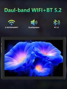 Qetupa 10.1"A29 Android 14 Tablet,MTK 6762 Quad-Core 2.0GHZ,RAM 4GB,ROM 64GB/128GB,1280*800 IPS Touch Screen,5MP+8MP Daul Camera, 6000mAh,802.11ac WIFI 5&BT 5.2