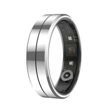 SIMSONLAB Damen/Herren Smart Ring - 5ATM wasserdicht, Kalorienverbrauch zählen, Unterstützung für mehrere Sportarten und Modi, Fotokontrolle, kabellose Sprachsteuerung, leicht und bequem, kompatibel mit Android und iOS.