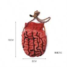 1pc Halloween Scene Decoration Props Broken Limb Pendant Finger Pendant Trick Hand And Foot Heart Props