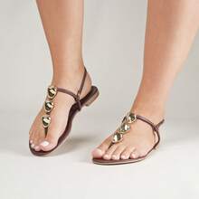 Women's Casual Flat Sandal, Super Light And Soft, New Release - Terra - View 1