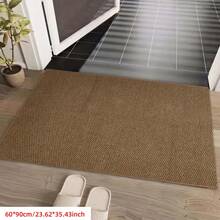 1 件卧室地毯仿剑麻长条地毯，非常适合入口、洗衣房、走廊、卧室、厨房、客厅和餐厅的硬木地板，时尚长地垫 - 室内四季家居装饰、门垫、可洗且防滑，非常适合家庭用作走廊地毯、卧室地毯、厨房地毯、床边地毯、家居装饰 | 厨房装饰