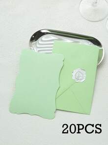 个性化彩色波浪边邀请函 CAD 定制 1/5/10/20 件婚礼生日和场合庆祝 - 周年纪念卡、圣诞节带隐私名片定制贺卡和信封生日卡感谢卡礼品卡，多功能，定制纸艺，个性化周年纪念日情人节母亲节生日父亲节毕业典礼婚礼乔迁 - 多色 - 查看 21