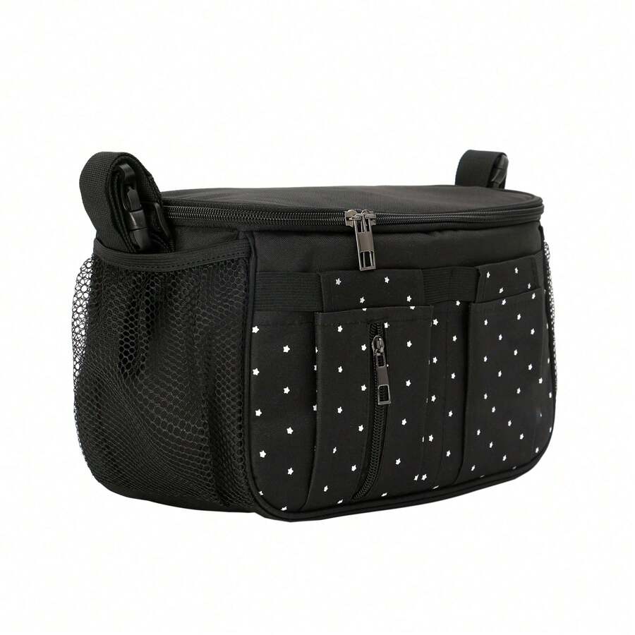 Universal Stroller Organizer, Essential For Your Baby's Travel, Stroller Caddy With Shoulder Strap, Stroller Accessories