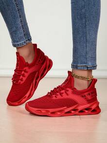 Women's Hollow Breathable Casual Running Shoes, Slip-On Soft Bottom Mesh Thick Sole Sneakers, Lace-Up Outdoor Shoes, Lightweight Low-Top Sports Shoes, Women's Road Running Casual Sneakers, Lightweight Comfortable Outdoor Travel Walking Shoes