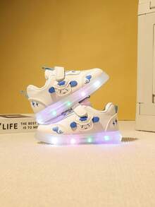 Toddler Shoes, 2025 New Soft Bottom Anti-Slip Comfortable Light-Up Unisex Kids Sneakers, Spring/Autumn