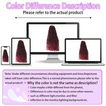 Butterfly Locs Crochet Hair - 22 Inch 1 Pack Pre-Twisted Distressed Crochet Braids Pre-Looped Synthetic Braiding Hair Extensions