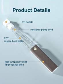 Scratch-Free Screen Cleaning Solution 15ml Cleaner Spray Bottle With Microfiber Cloth Streak-Free For All Phones, Laptop And Tablet Screens,Portable Screen Cleaner Kit,Display Cleaner For Car Display, Smartphone And Tablets, Portable Screen Cleaner Kit