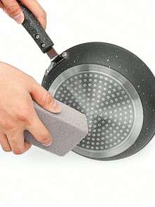 2 pezzi Mattone per pulizia forno BBQ, Raschietto per pulizia BBQ, Spazzola multifunzionale per la pulizia di macchie e olio che può essere tagliata, adatta per stufe, lavandini, stoviglie, padelle, pulizia di griglie BBQ, cucina, bagno, casa, forniture per la casa