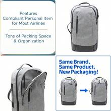 20" Convertible Backpack Gray