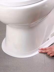 1 Roll 3.2m PVC Waterproof Anti-Mold Wall Sticker Tape, White/Pink/Gray/Brown Decorative Tape, Sealing Anti-Slip Tape, Suitable For Bathroom And Kitchen