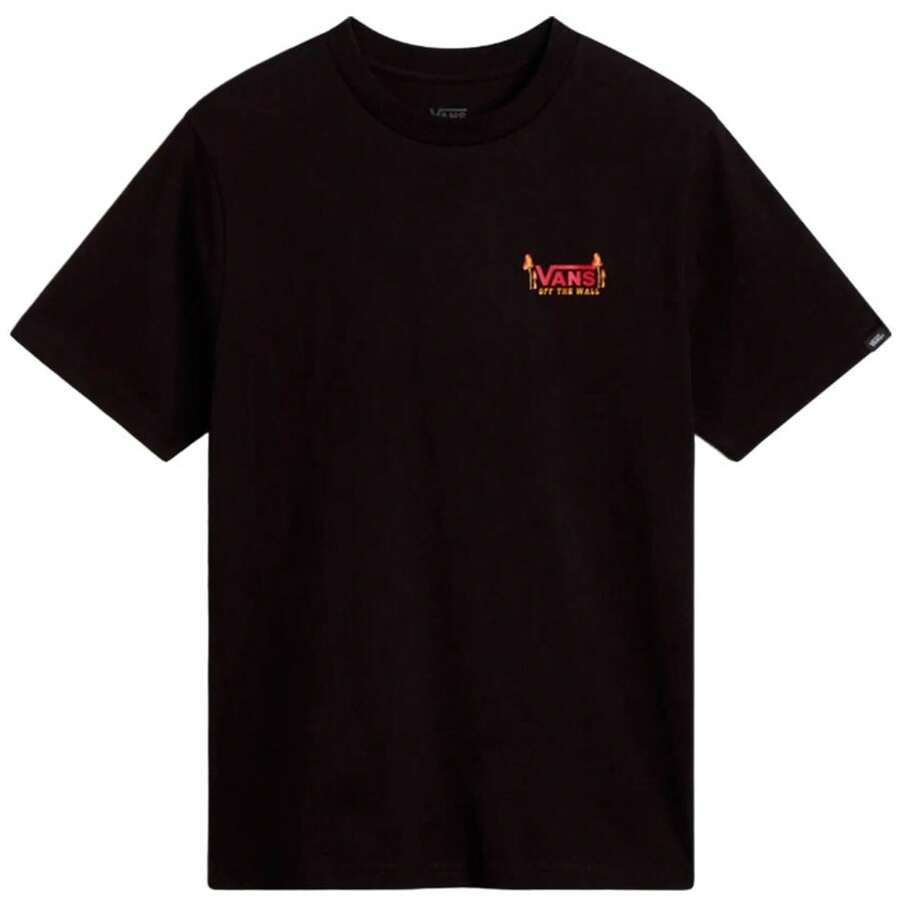 Vans Men T-Shirts - 黑色 - 查看 1
