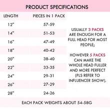 QVR QUEEN VIRGIN REMY QVR 100% Human Hair Pre-Separated Crochet Hair Extensions Water Wave Feather Hair Deep Wave Feather Line Hair Extensions Natural Color