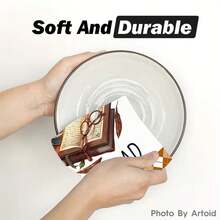 2/4/6/48 piezas Toallas de cocina suaves con patrón vintage de ensalada y libro, multiusos, de secado rápido, aptas para cocina, celebraciones, bodas, decoración y talla grande