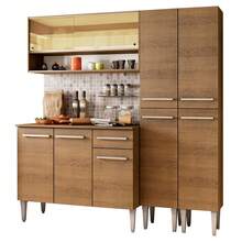 Madesa Emilly Winter Complete Modular Kitchen 169cm Brown Color 08 - Brown - View 2
