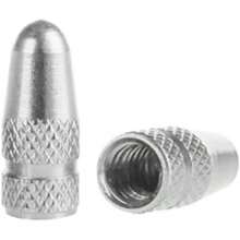 Silver Ml Presta Tire Valve Dust Caps 2 Pack  Bicyc And Mocyc Not  Cars Anodised Alloy ScrewOn