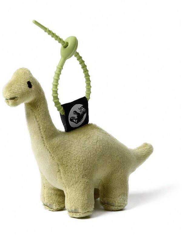 Spin Master Llavero con figuras de dinosaurios del Mundo Jurásico, colgante de mochila de peluche de dinosaurio suave y lindo, juguete de peluche de dinosaurio para mochila, regalo de cumpleaños y vacaciones para niños