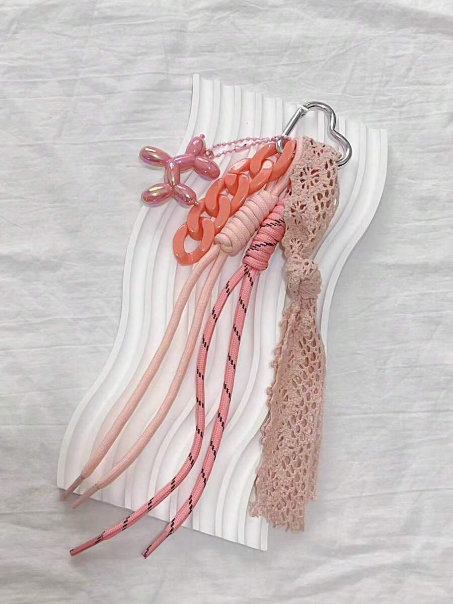 包包挂饰编织气球狗DIY可自由组合包包挂件汽车饰品女士包包钥匙扣