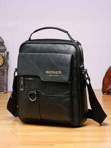 Men's Shoulder Bag Vintage Leather Hand Business Men's Casual Leather Bag Satchel Bag For Men Gift For Father /Anniversary Laptop Bag