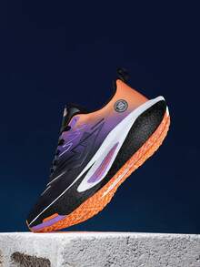 L.S.W.P 男士公路跑鞋,轻便休闲运动鞋 - 网眼材质,防滑耐用鞋底适合跑步、健身房训练 - 春季、夏季、秋季男女通用系带鞋 | 时尚运动设计 | 舒适的织物衬里 - 黑色 - 查看 6