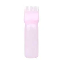 1pc/3pcs 170ml Precision Squeeze Applicator Bottle - Effortless Hair Oil & Dye Application - Root Comb Design For Perfect Coloring - Durable Styling Tool For Salon-Quality Results