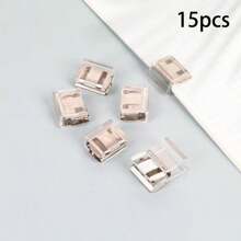 2/4/5/6/10/12/15/20/25/30/35/50 Stück unsichtbare Hosenbeinverkürzungsclips, verhindern Schleifen der Hose, näh-freie versteckte Beinverschlussvorrichtung, verhindern Schleifen des Hosensaums