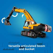 LEGO 60420 Baukran Spielzeug - Baufahrzeuge für Jungen & Mädchen, ab 8 Jahren - Funktionaler Kinderbau-Lkw mit Minifiguren - Geschenke für Geburtstage & Feiertage